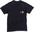BILTWELL Skull Pocket T-Shirt - Black - Small 8102-077-002