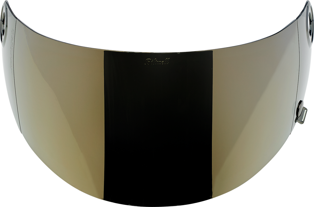 BILTWELL Gringo S Gen 2 Shield - Flat - Gold Mirror 1111-222