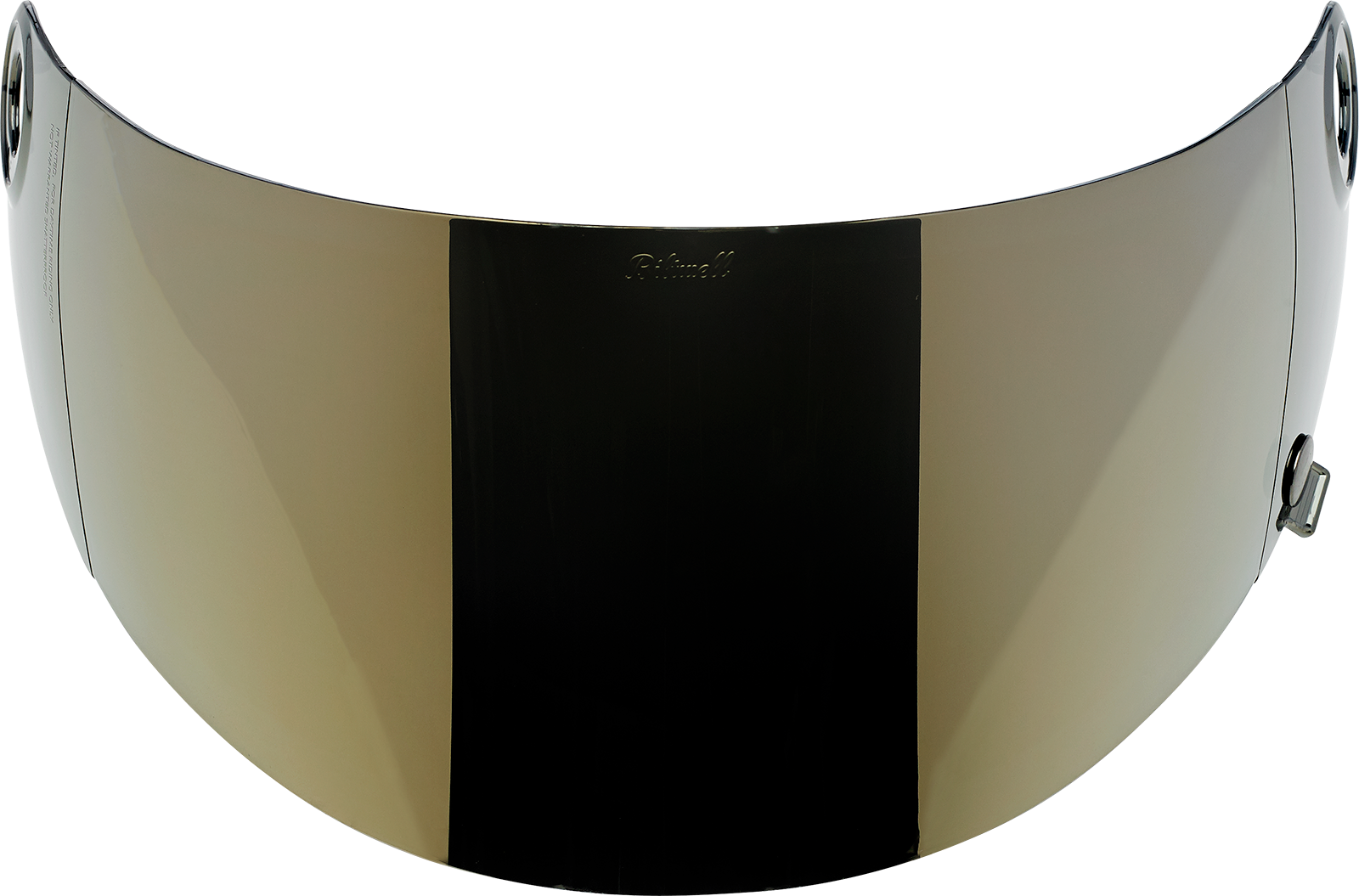 BILTWELL Gringo S Gen 2 Shield - Flat - Gold Mirror 1111-222