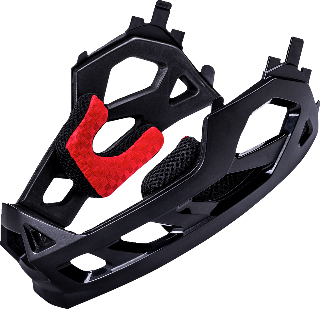 KALI Child Maya Full Face Helmet - Race - Gloss White/Red/Black 0221922112
