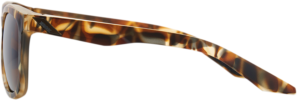 100% Hudson Sunglasses - Havana - Bronze 61028-089-73