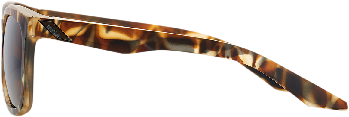 100% Hudson Sunglasses - Havana - Bronze 61028-089-73