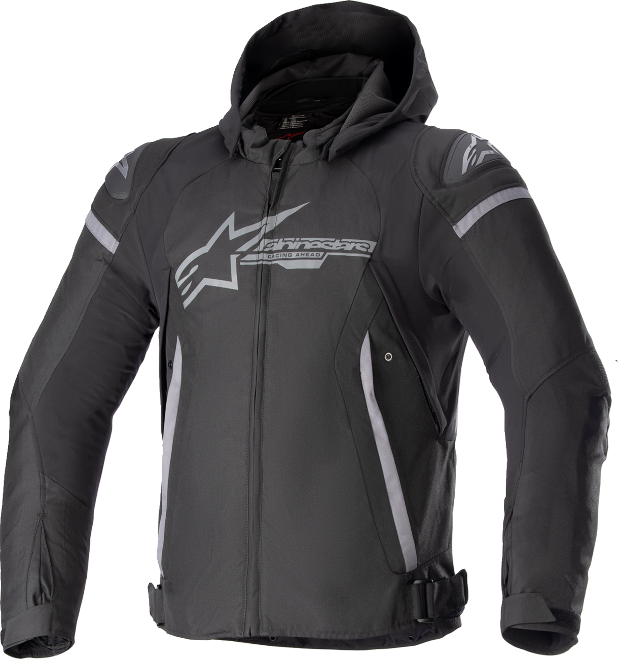 ALPINESTARS Zaca Waterproof Jacket - Black/Gray - 4XL 3206423-111-4XL