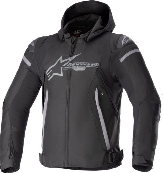 ALPINESTARS Zaca Waterproof Jacket - Black/Gray - Medium 3206423-111-M
