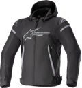 ALPINESTARS Zaca Waterproof Jacket - Black/Gray - 2XL 3206423-111-2XL