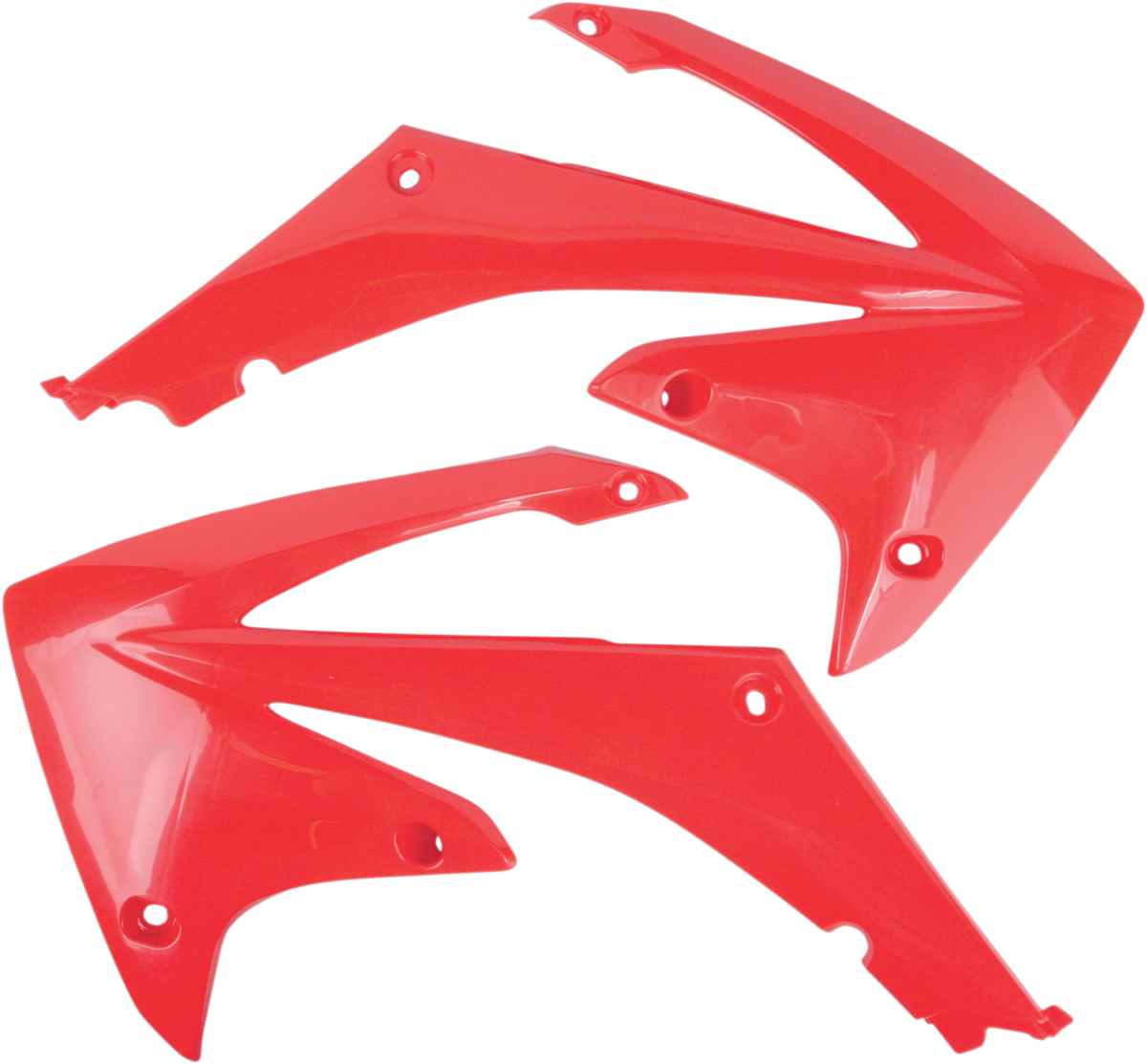 UFO Radiator Shrouds - Red HO04637-070