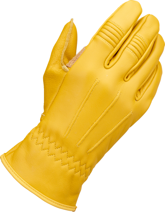 BILTWELL Work 2.0 Gloves - Gold - Small 1510-0707-002