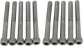 DRAG SPECIALTIES Bolts - Socket-Head - Knurled - 1/4-20 x 2-1/4" MPB186