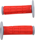 MOOSE RACING Grips - Compound - Half-Waffle - Red 1MG2315-REM