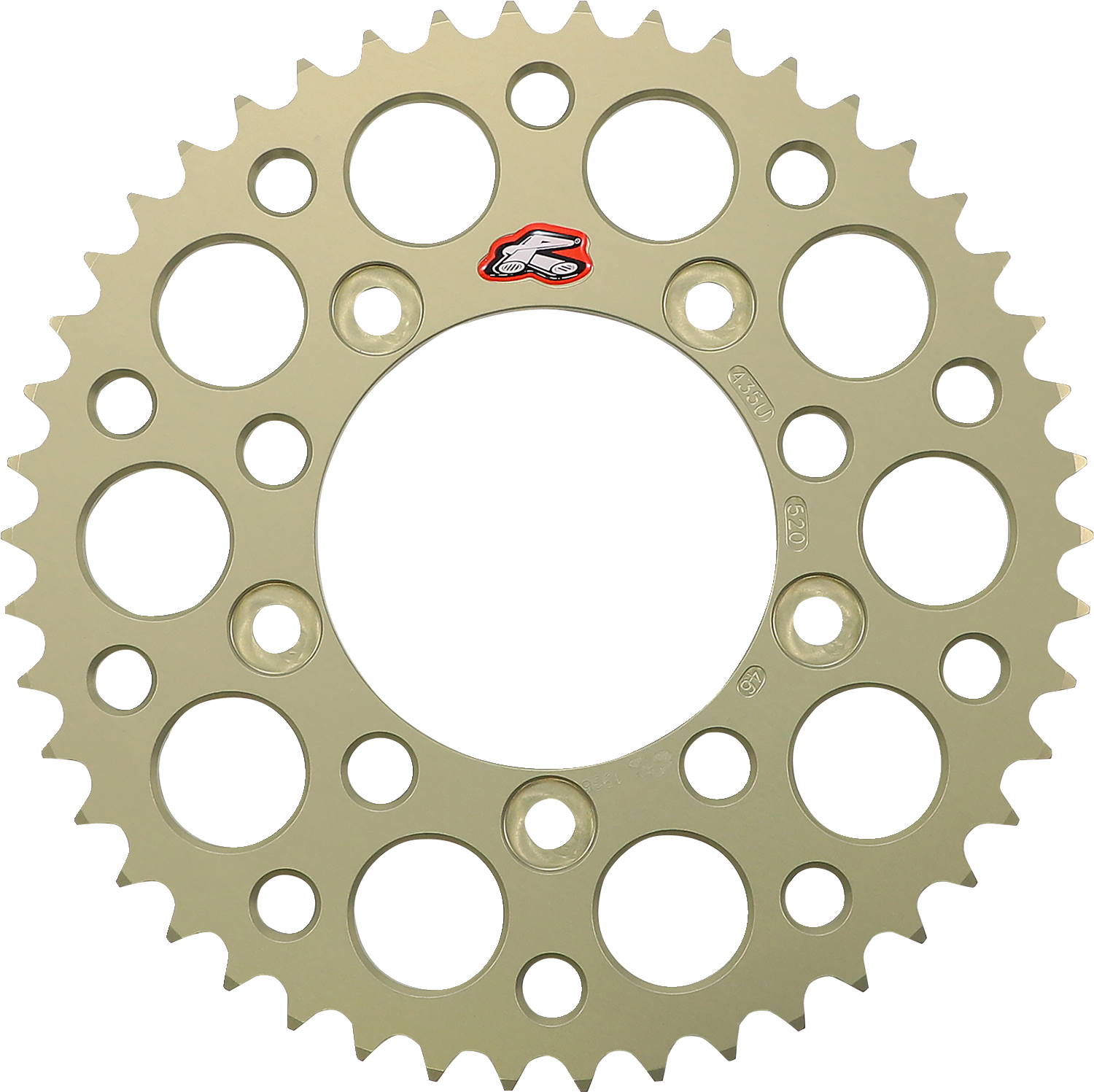 RENTHAL Rear Sprocket - Aluminum - 46 Tooth 435U-520-46P-HA