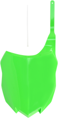 ACERBIS Front Number Plate - Green 2314150403