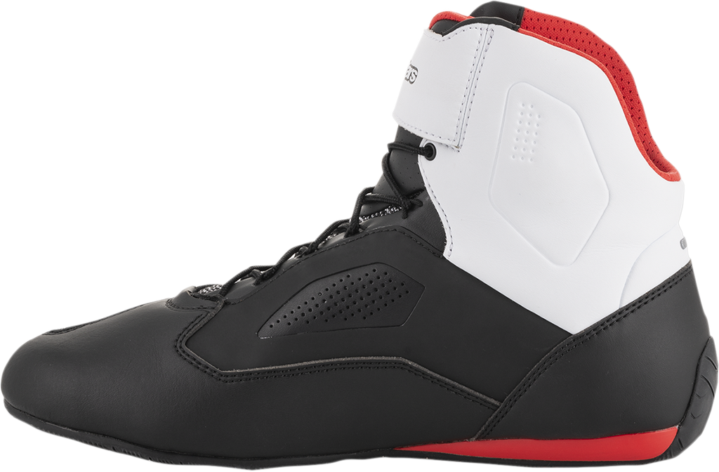 ALPINESTARS Faster-3 Rideknit® Shoes - Black/White/Red - US 10 2510319123-10