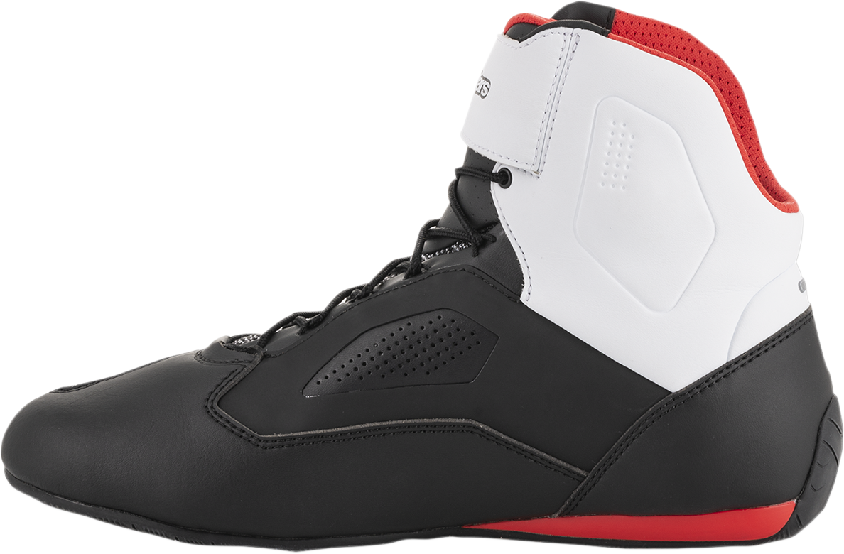 ALPINESTARS Faster-3 Rideknit® Shoes - Black/White/Red - US 10 2510319123-10