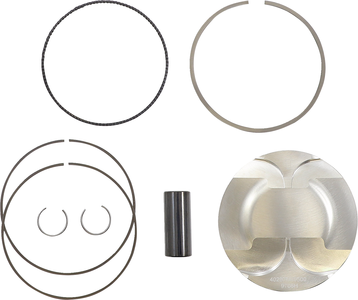 WISECO Piston Kit 40297M09500