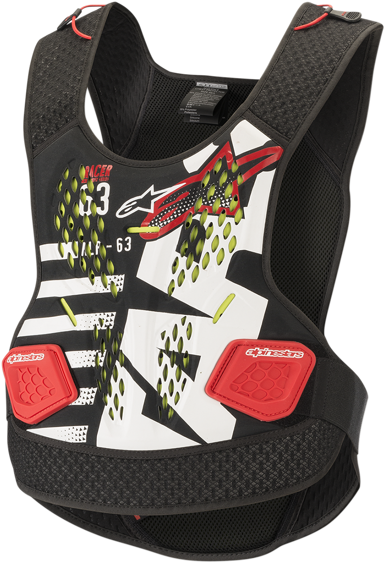 ALPINESTARS Sequence Chest Protector - Black/White/Red - M/L 6701819-123-ML