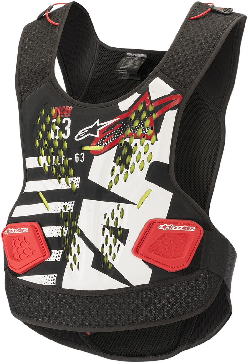 ALPINESTARS Sequence Chest Protector - Black/White/Red - XS/S 6701819-123-XSS