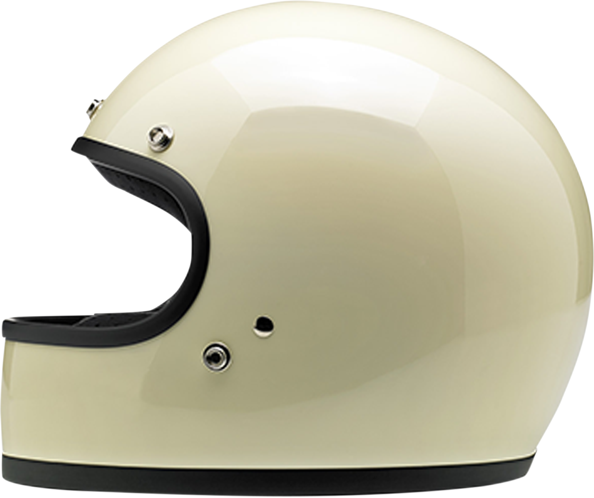 BILTWELL Gringo Helmet - Gloss Vintage White - Large 1002-102-104