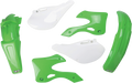UFO Replacement Body Kit OEM Green/White KX 125/250 1999-2002 KAKIT200-999