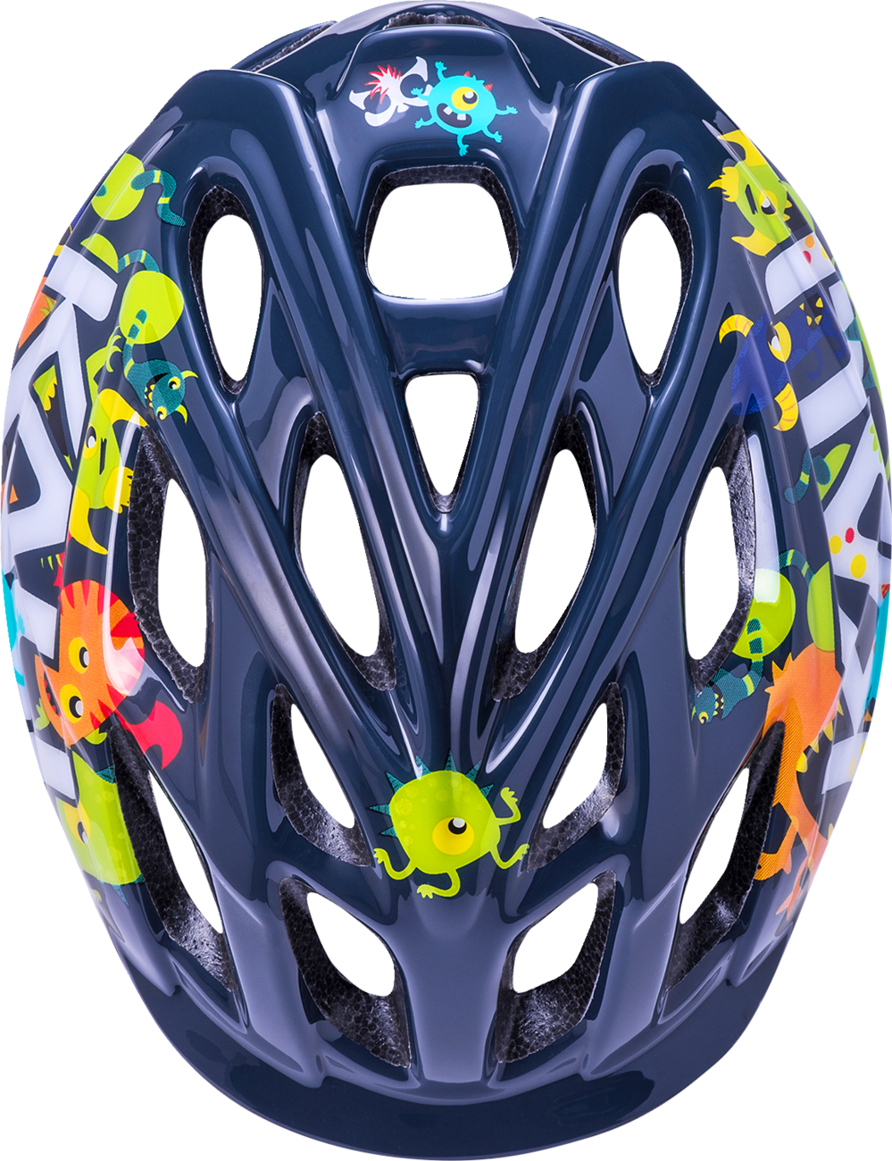 KALI Child Chakra Helmet - Monsters - Black - Small 221020425
