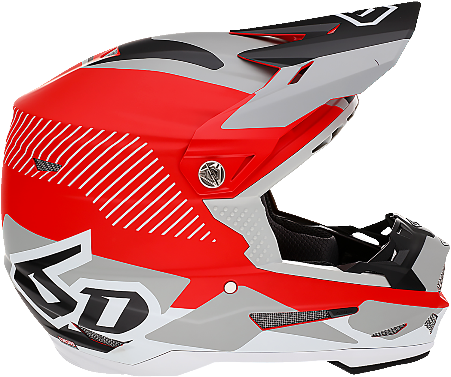 6D ATR-2 Helmet - Fusion - Red - Large 12-2937