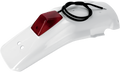 UFO Enduro Rear Fender with 21/5W Light - White HO02650041
