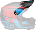 6D ATR-2 Visor - Mach - Black/Red/Blue 72-6117