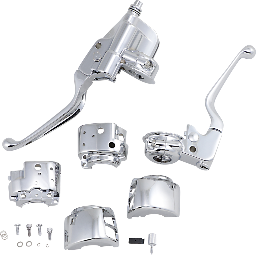 DRAG SPECIALTIES Handlebar Controls - 9/16" Master Cylinder - '96 - '14 H07-0748A