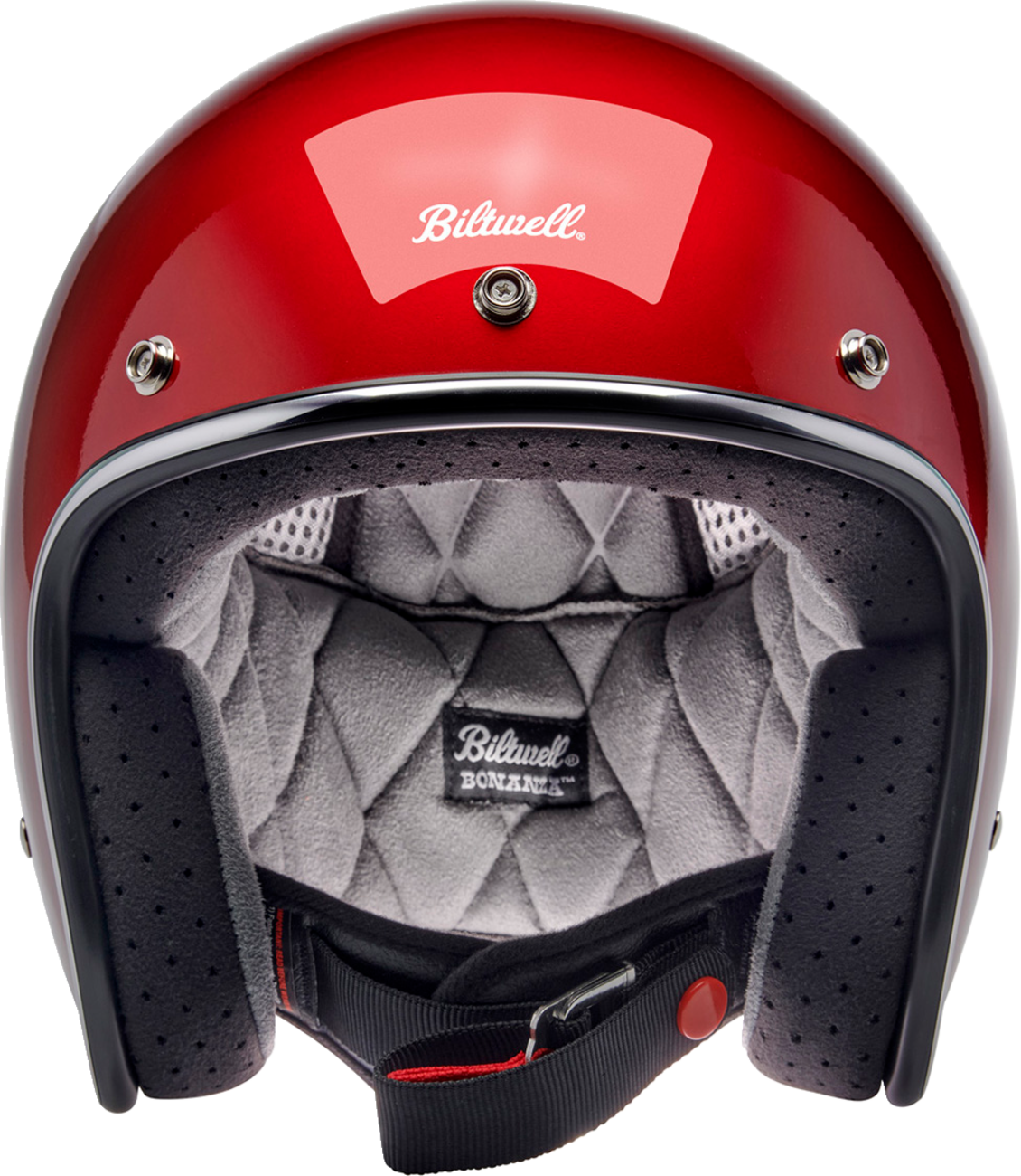 BILTWELL Bonanza Helmet - Metallic Cherry Red - Small 1001-351-202