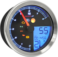 KOSO NORTH AMERICA Multi-Functional Meter - Silver BA051300