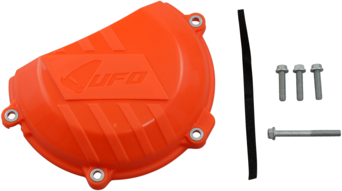 UFO Clutch Cover - Orange - KTM AC02412