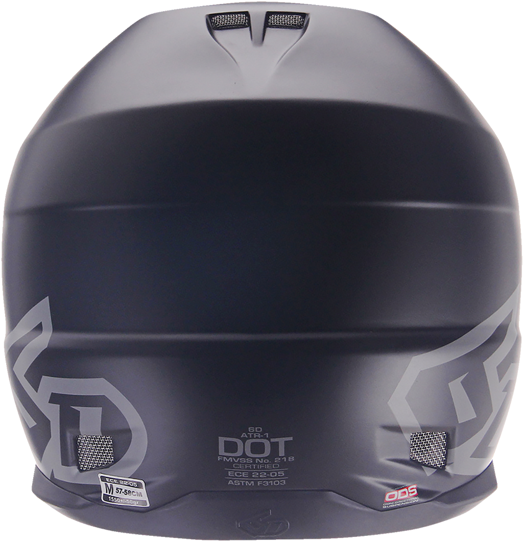 6D ATR-1 Helmet - Matte Black - Medium 10-3706