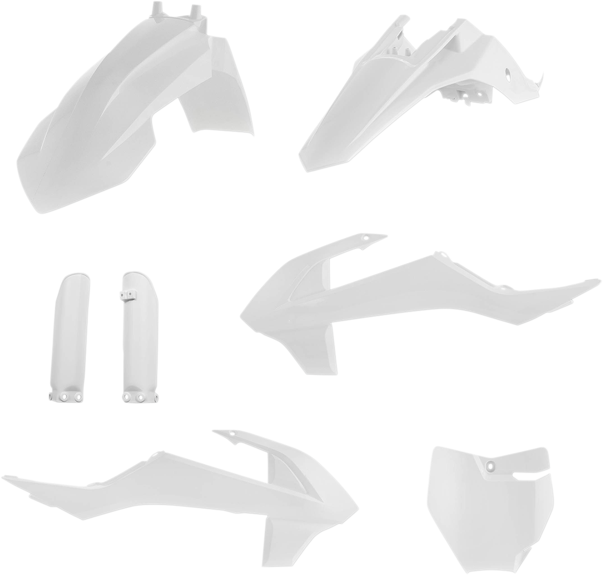 ACERBIS Full Replacement Body Kit - White 2449600002