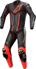 ALPINESTARS Fusion 1-Piece Suit - Black/Red Fluorescent - US 48 / EU 58 3153022-1030-58