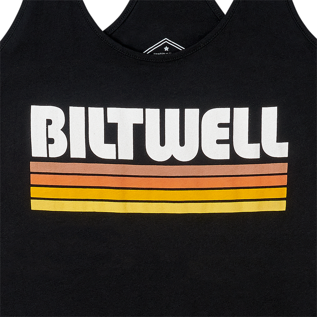 BILTWELL Women's Surf Tank Top - Black - Small 8142-045-002