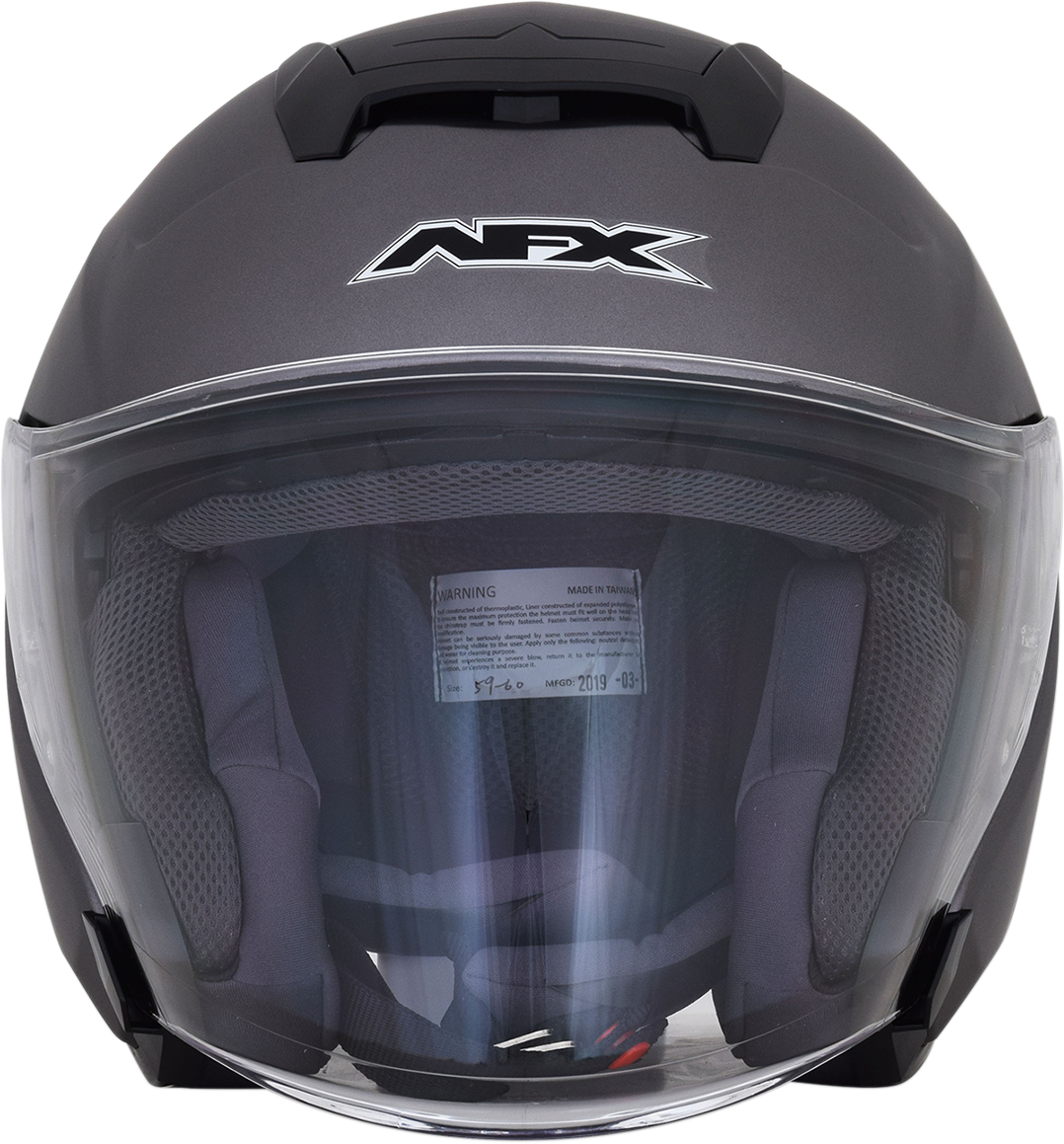 AFX Fx-60 Helmet - Frost Gray - Large 0104-2569