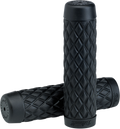 BILTWELL Grips - Torker - 7/8" - Black 6705-0178