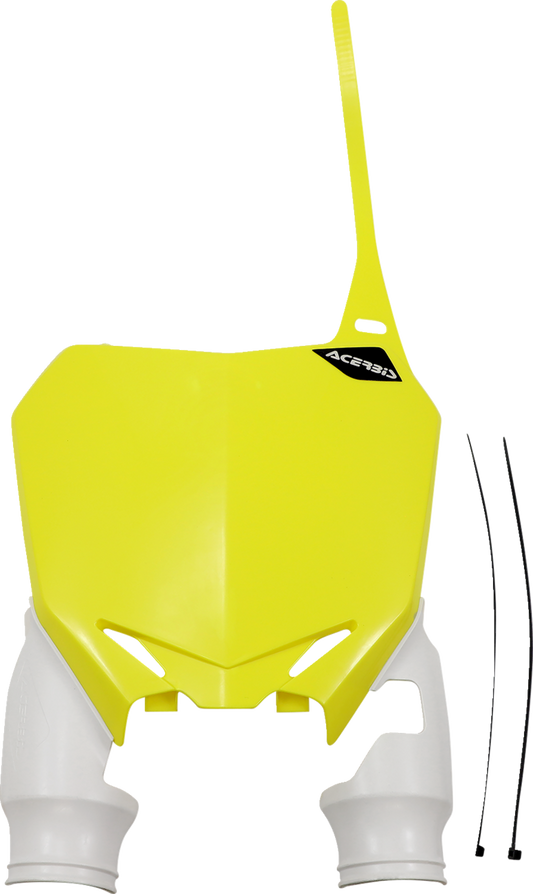 ACERBIS Raptor Number Plate - Yellow/White 2527391182