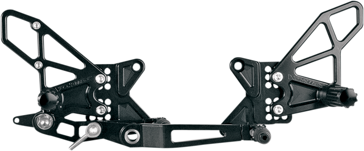 VORTEX V2 Rearset - Black - R1 RS681K