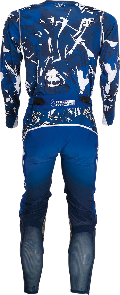 MOOSE RACING Agroid Pants - Blue/White - 30 2901-10097