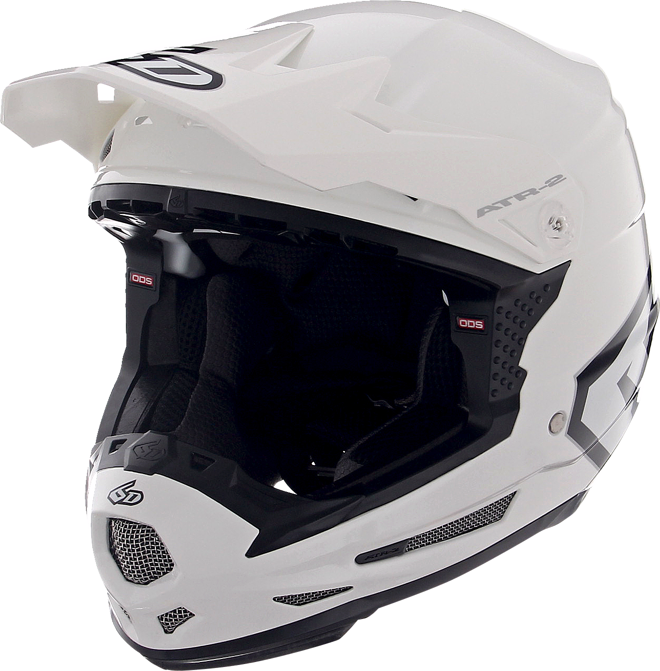 6D ATR-2Y Helmet - Gloss White - Small 11-5610