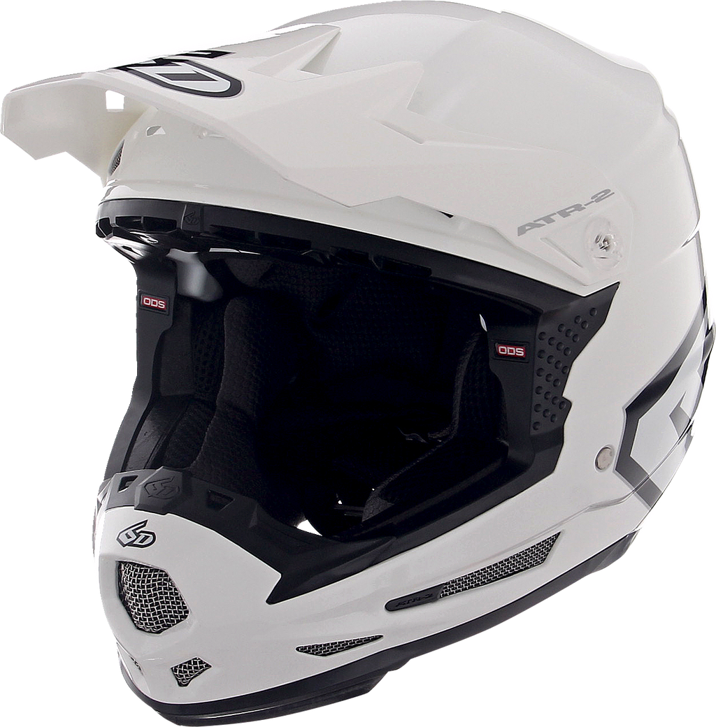 6D ATR-2Y Helmet - Gloss White - Large 11-5612