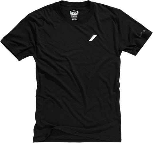 100% Tech Helm T-Shirt - Black - Small 35017-001-10