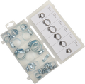 PERFORMANCE TOOL Hose Clamps - Assortment - 26-Piece W5348