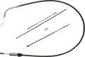 DRAG SPECIALTIES Clutch Cable - Upper - 41" - Black/Chrome 4323502HE