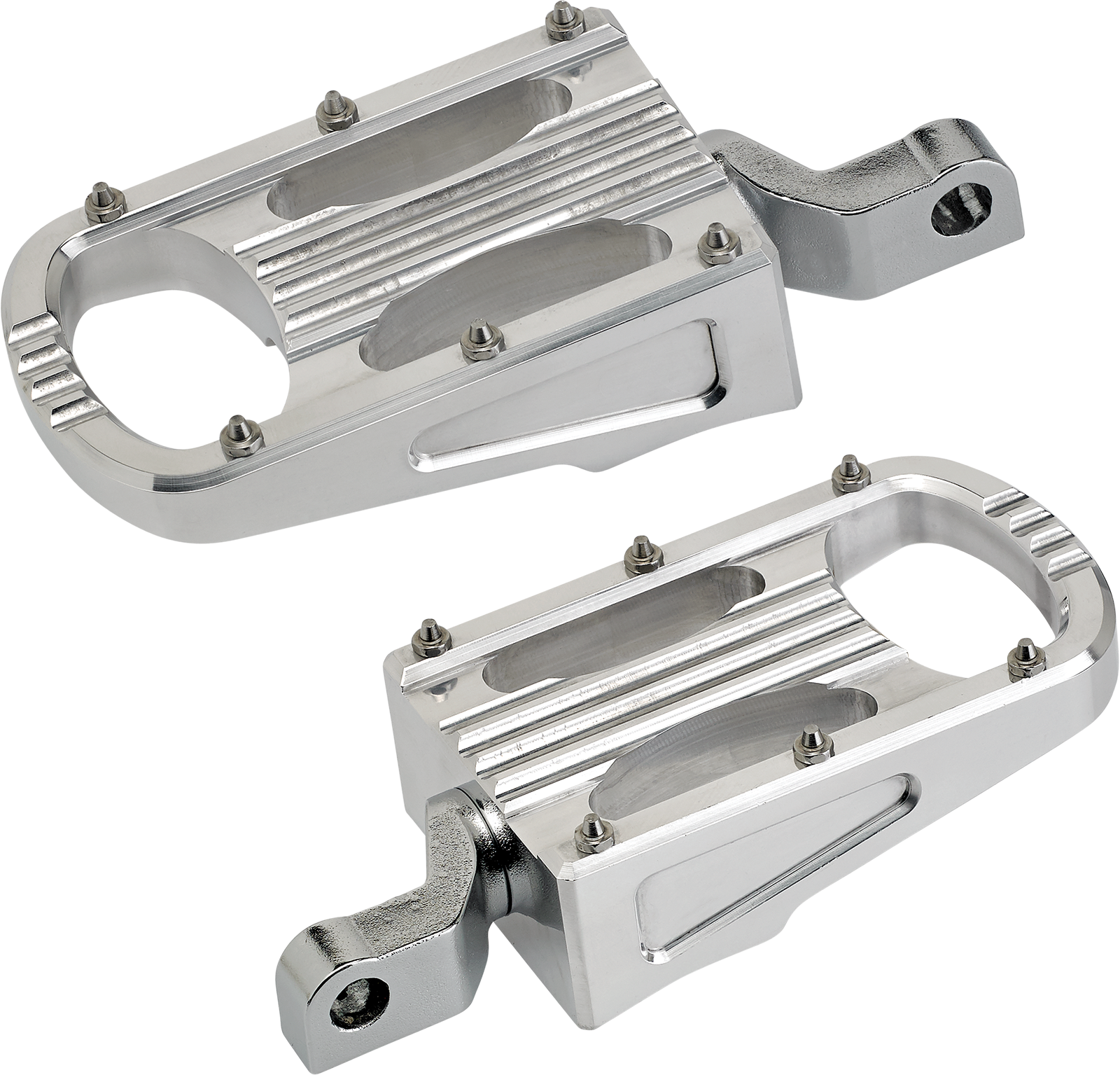 BILTWELL XL Step Footpegs - Polish 7006-303-02