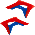 ACERBIS Radiator Shrouds - Red/Blue 2630661228