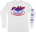 FMF Black Hole Long-Sleeve T-Shirt - White - Medium FA21119900WHMD 3030-21323
