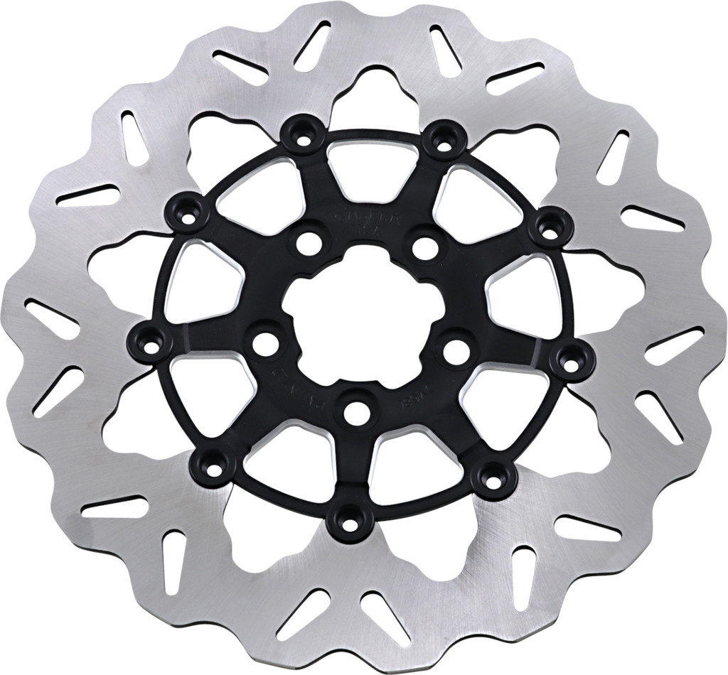 GALFER Rear Wave® Rotor - Black Carrier DF681CWS-C