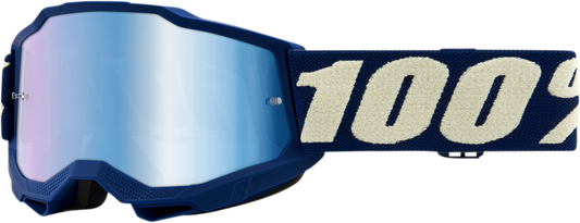 100% Youth Accuri 2 Goggles - Deep Marine - Blue Mirror 50321-250-11