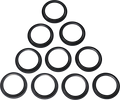 DRAG SPECIALTIES Fork Dust Seals - 49 mm - 10-Pack SUG RETAIL IS FOR A PAIR 57-104-10